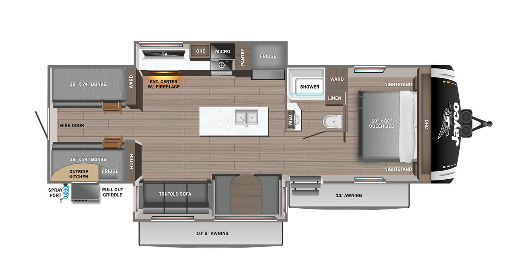 Image of floorplan for unit